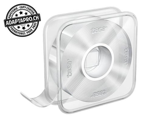 Ruban double face TESA universel Nano Power sur d&eacute;rouleur 30mm x 3m