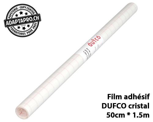 Film adh&eacute;sif DUFCO cristal - 50cm * 1.5m