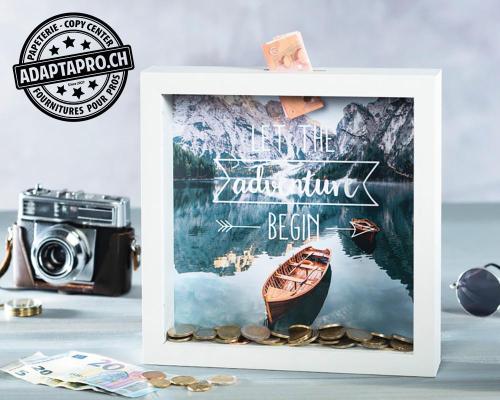 Cadre photo / Tirelire HAMA Dinero - 23x23