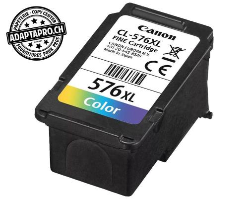 Cartouches d'encre/t&ecirc;tes d'impression CANON - CL-576 XL - couleurs