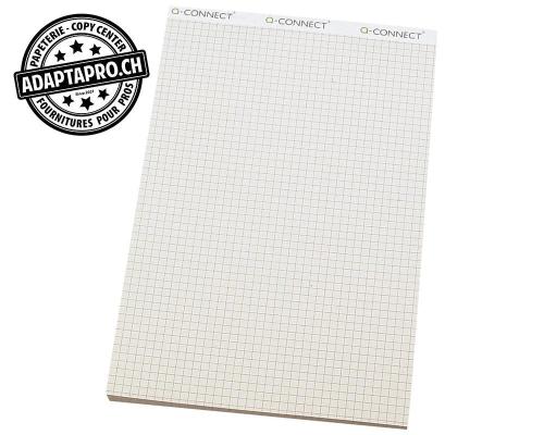 Bloc-notes Q-CONNECT Recycling - A5 quadrill&eacute; 4mm - 100 feuilles