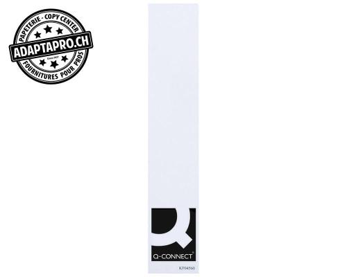 Etiquettes dorsales Q-CONNECT - pour classeurs 4cm