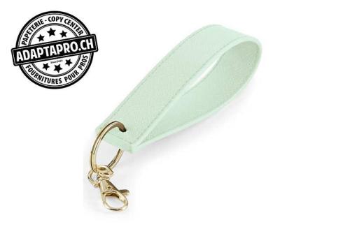 Porte-cl&eacute; &agrave; sangle &eacute;paisse - Soft Mint