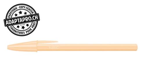 Stylo &agrave; bille - BIC Cristal - Rose Pastel