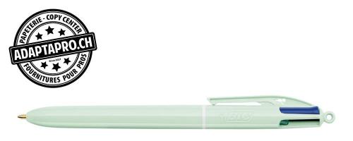 Stylo bille quatre couleurs BIC 4 Colours - Mineral Tones - Vert Clair
