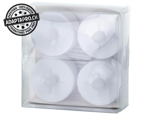 Bougies &agrave; r&eacute;chaud BALTHASAR &agrave; LED avec minuterie - 4 pi&egrave;ces